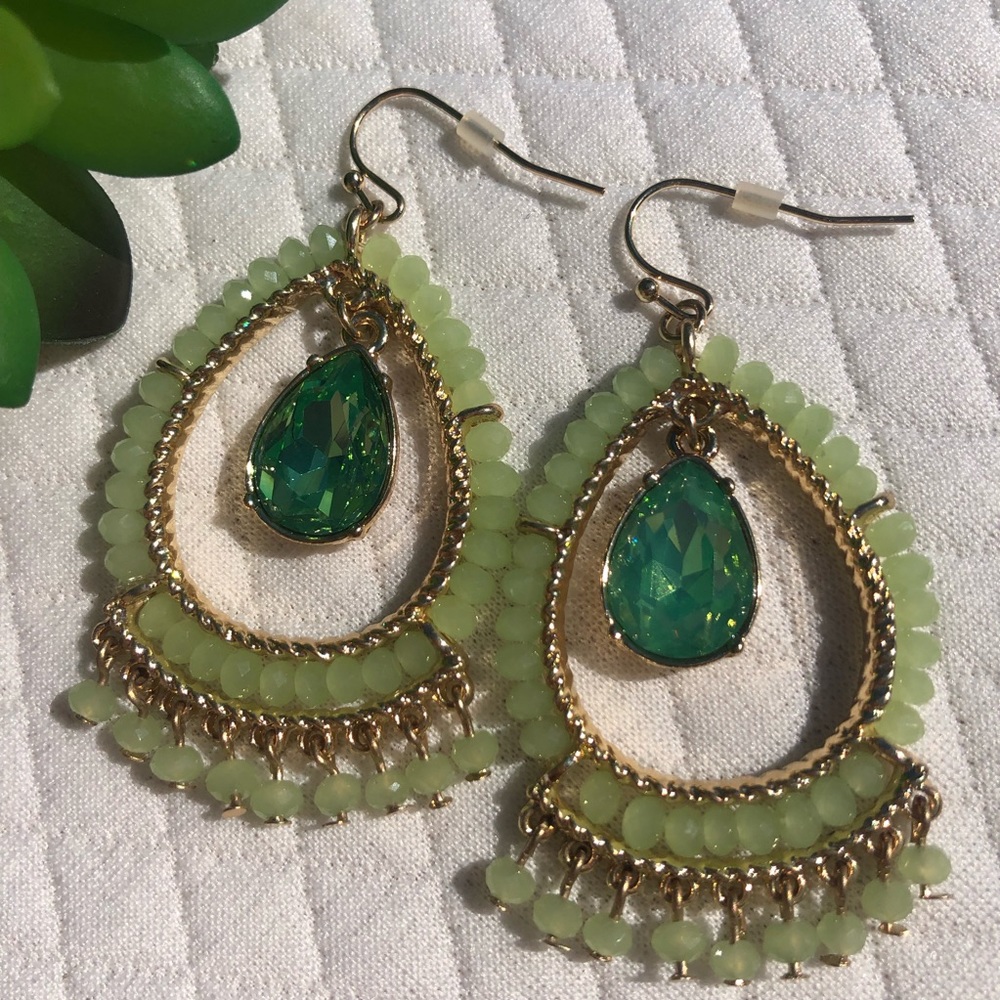 Beautiful Drop Lightweight Statement Piece Earrin… - image 1